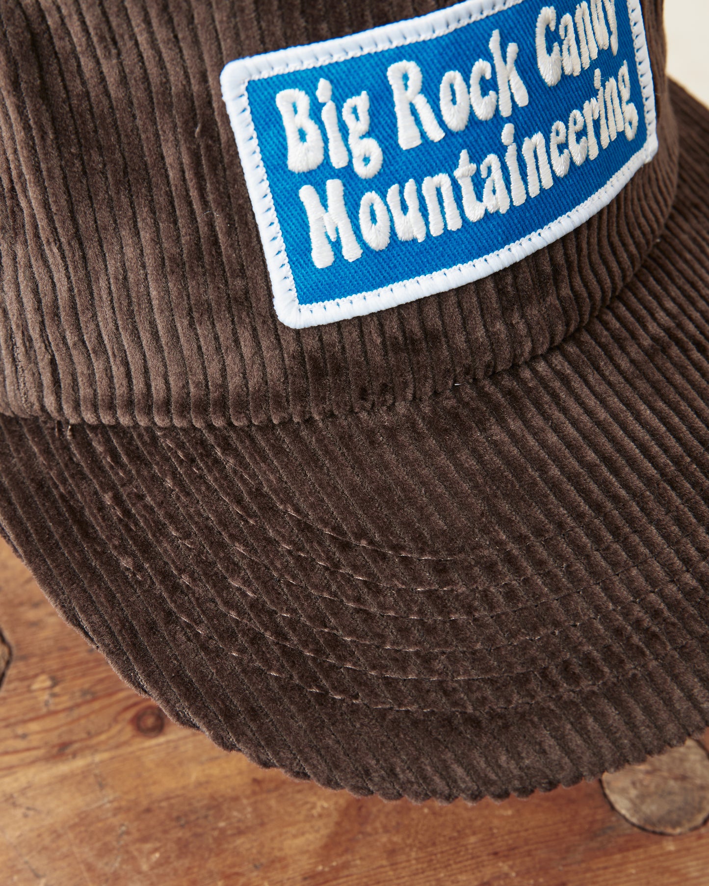 Big Rock Candy Mountaineering Truckin' Cord Hat - Chocolate