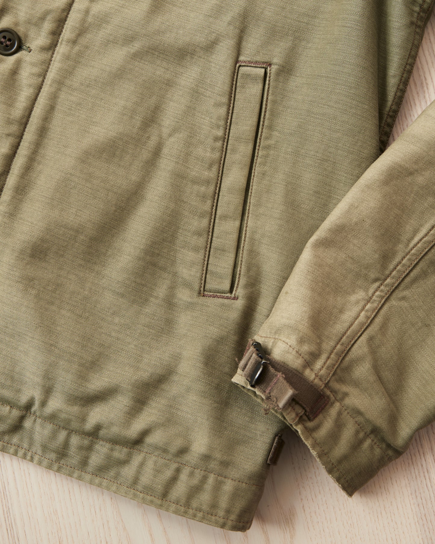 Second Hand Freewheelers USN Deck Worker Jacket Size 38