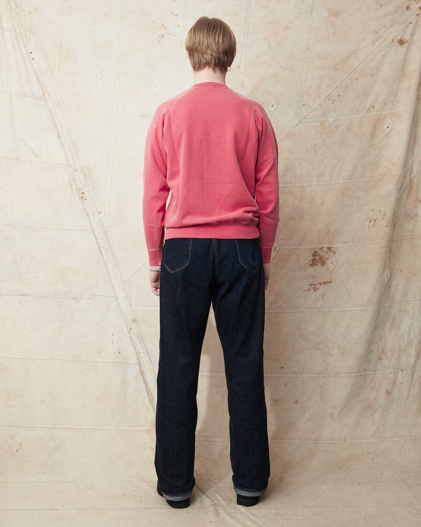 Big Rock Candy Mountaineering Wayne Raglan Sleeve Sweatshirt - Tomato