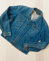 Vintage 70's Blue Bell Maverick Broken Twill Denim Jacket Size 40