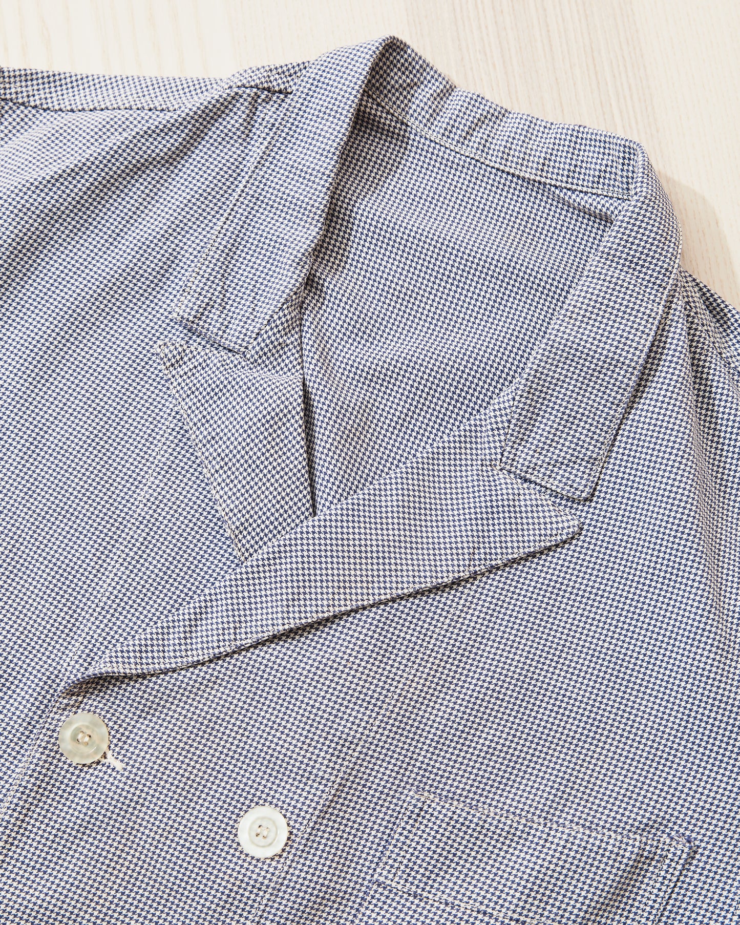 Vintage 1950's French Duthilleul & Minart Double Breasted Butchers Jacket