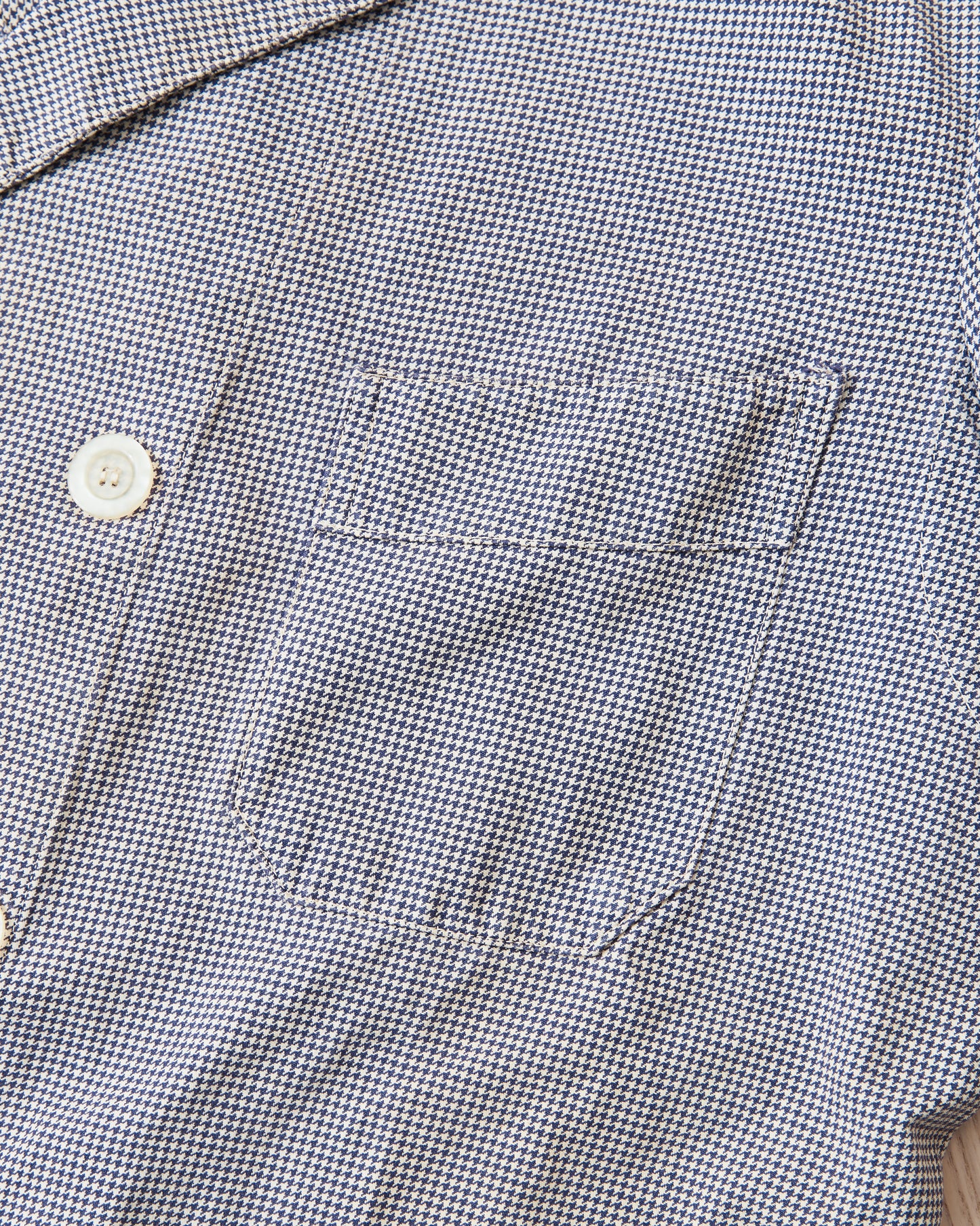 Vintage 1950's French Duthilleul & Minart Double Breasted Butchers Jacket