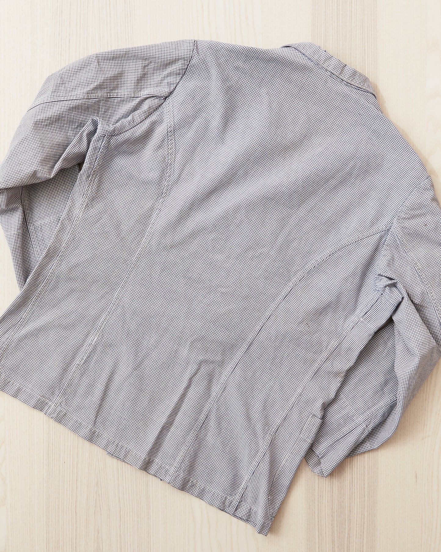 Vintage 1950's French Duthilleul & Minart Double Breasted Butchers Jacket