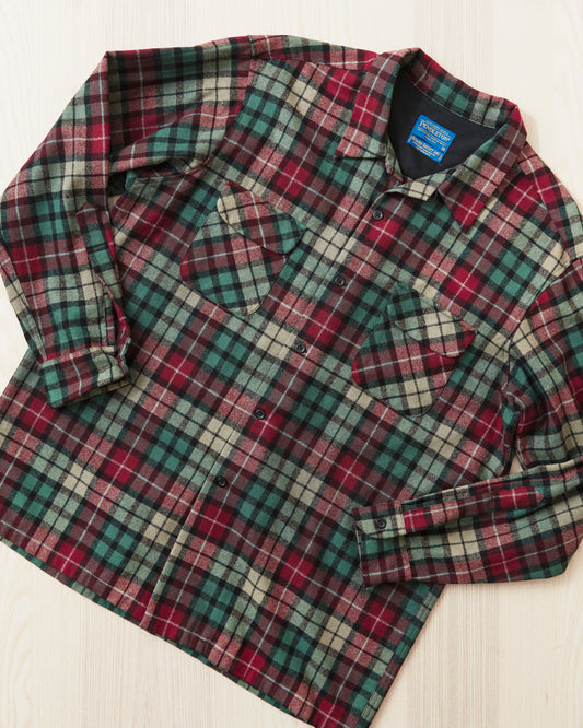 Second Hand Pendleton Wool Board Shirt Size XL