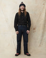 Indigofera Sideras Cotton Twill Shirt Black