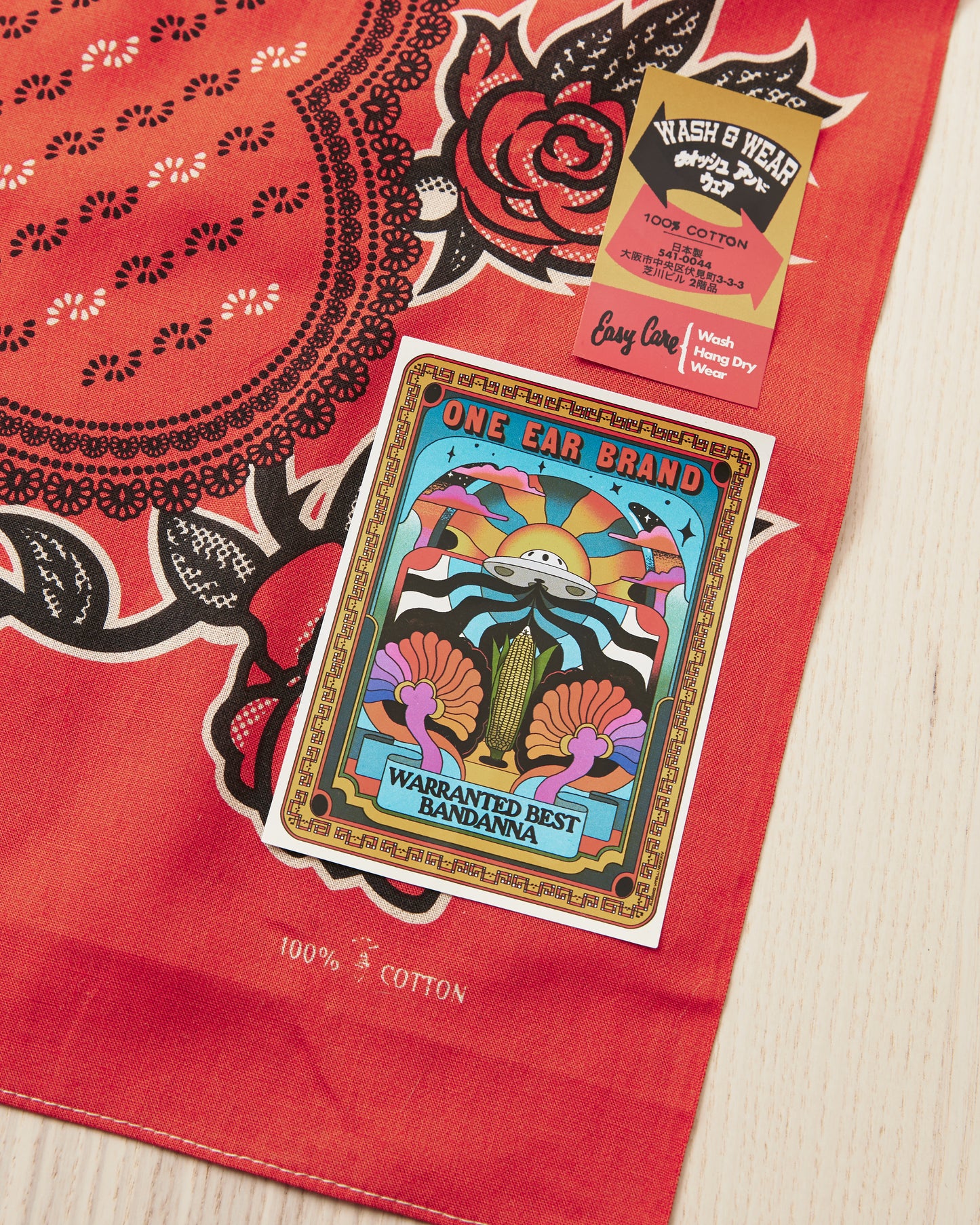 One Ear Brand Hin Rose Bandana