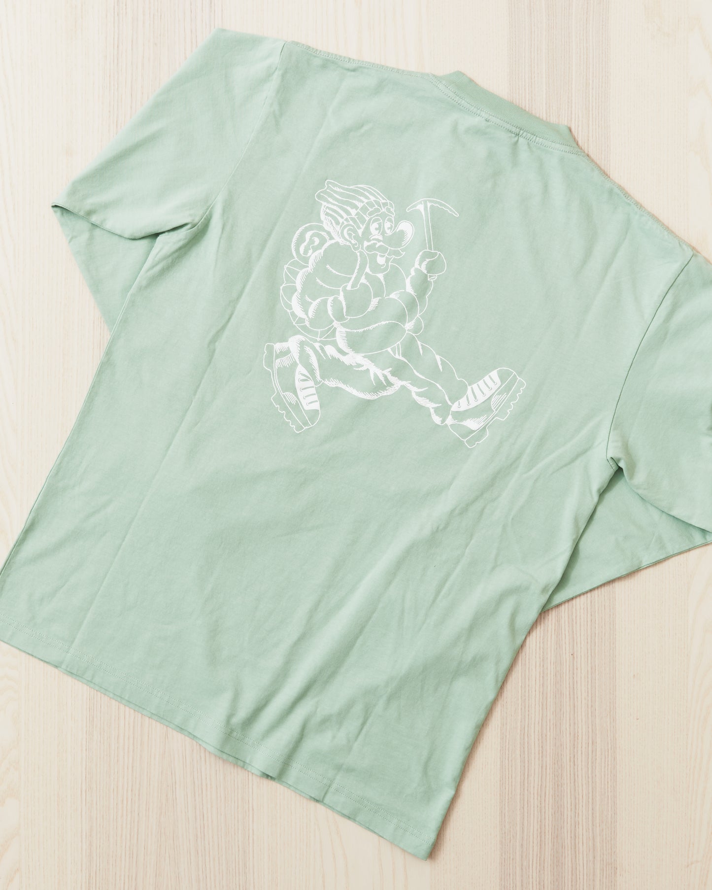 Big Rock Candy Mountaineering Garage Shop LS Tee - Toothpaste