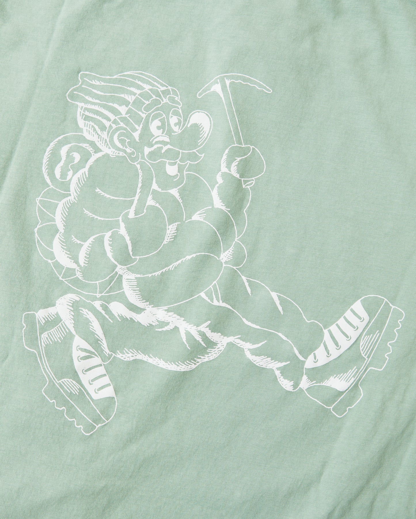 Big Rock Candy Mountaineering Garage Shop LS Tee - Toothpaste