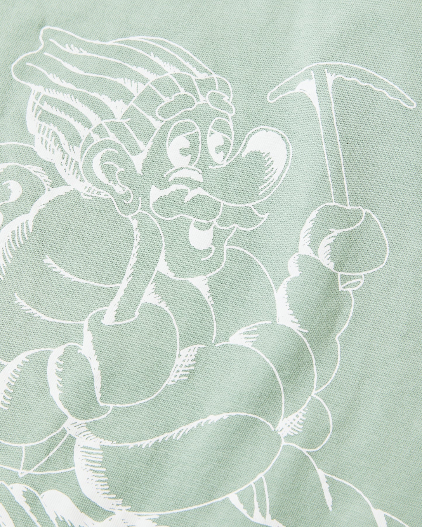 Big Rock Candy Mountaineering Garage Shop LS Tee - Toothpaste