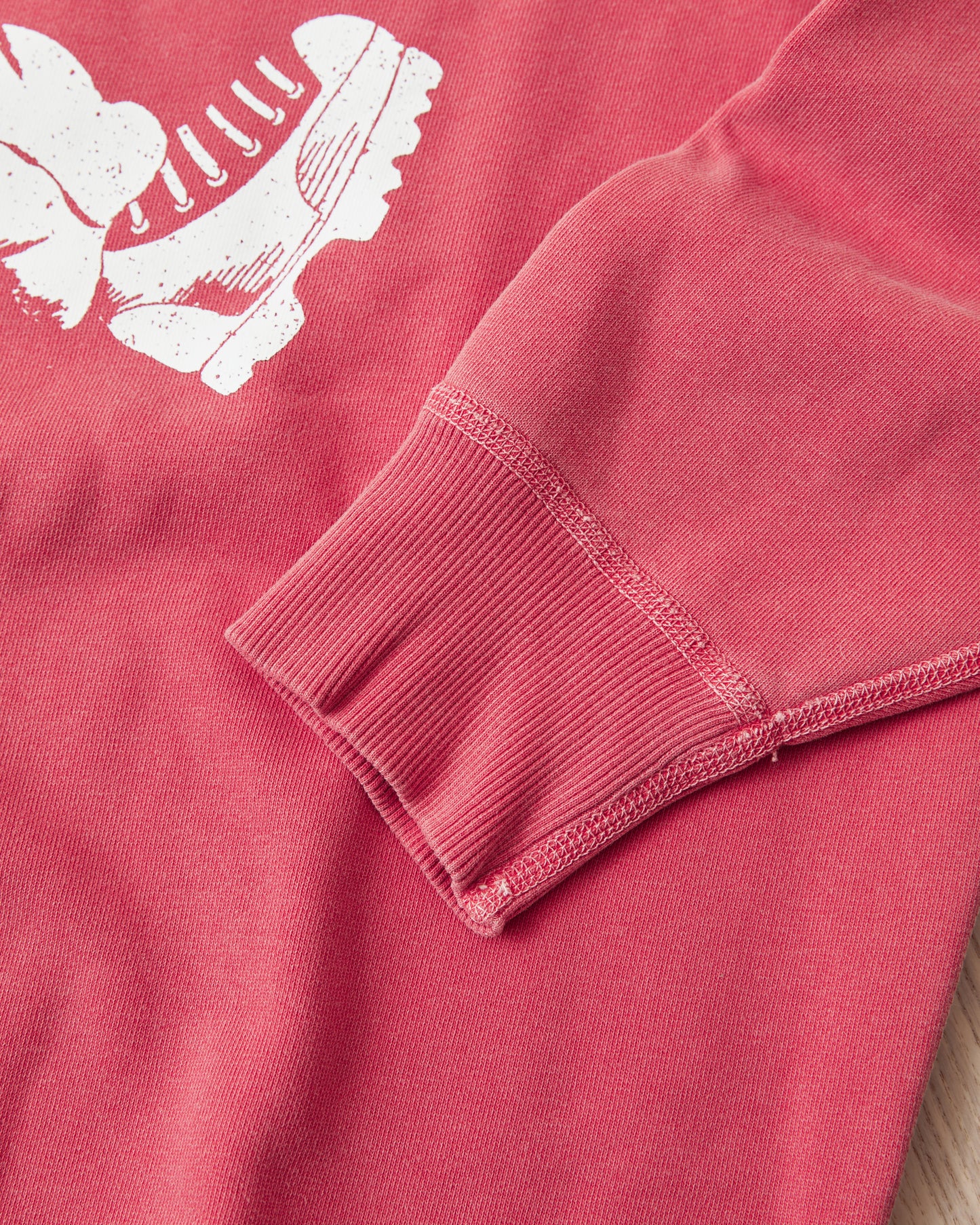 Big Rock Candy Mountaineering Wayne Raglan Sleeve Sweatshirt - Tomato