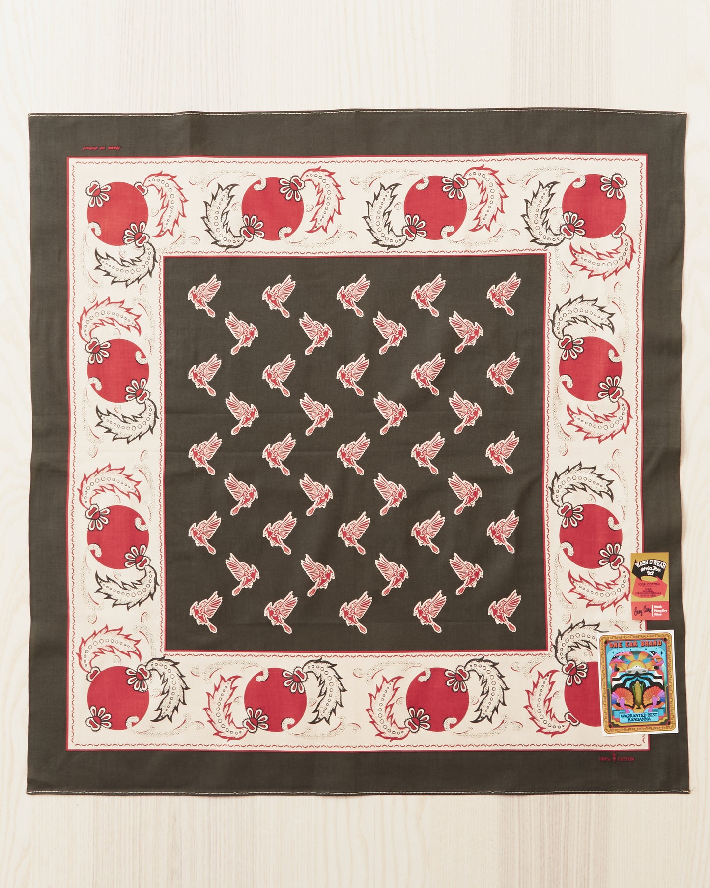 One Ear Brand Cardinal Bandana