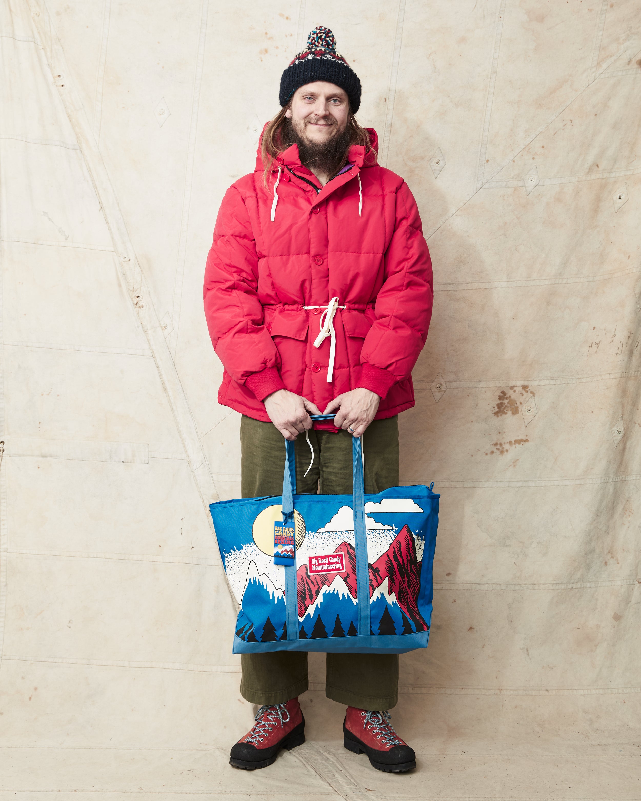 Big Rock Candy ダウンCLASS 堀切 pool by class Big Rock Candy Mountaineering Haulin' Tote - Blue Raspberry