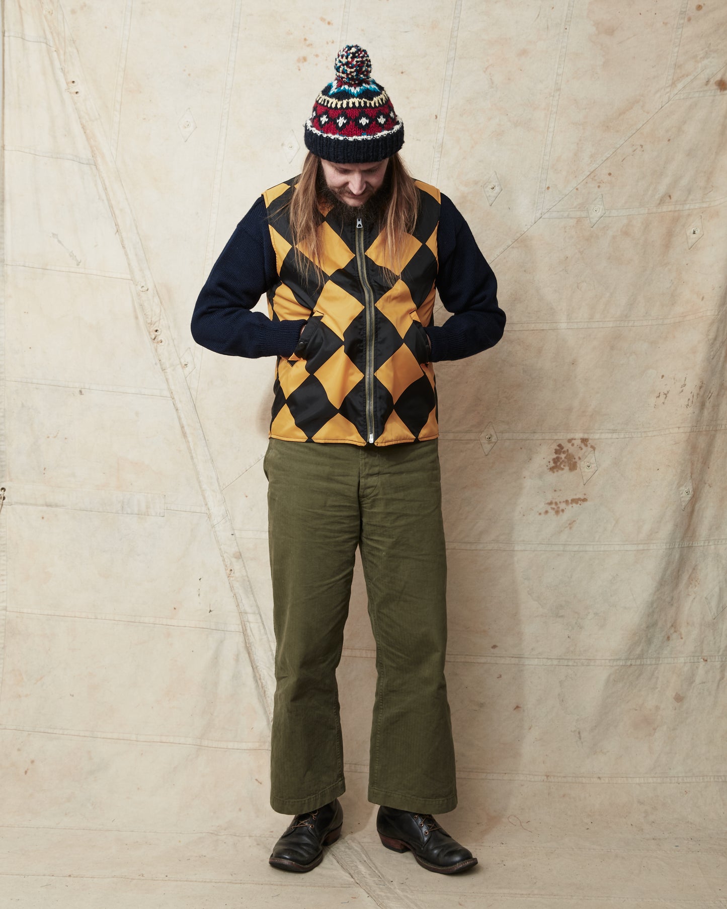 Buzz Rickson's BR15749 Line Crewman Reversible Vest