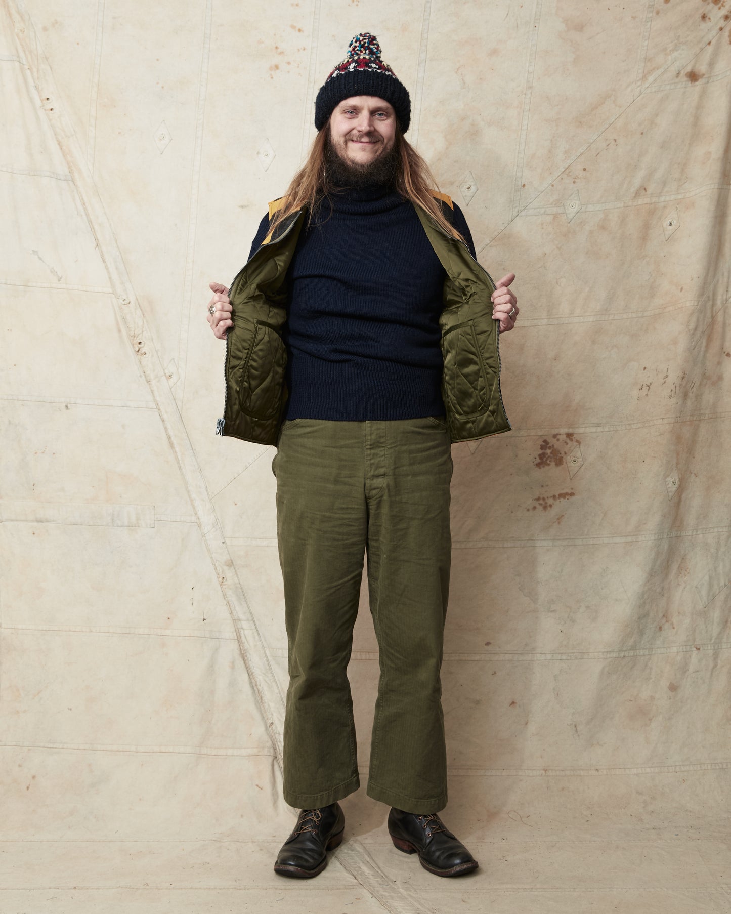 Buzz Rickson's BR15749 Line Crewman Reversible Vest