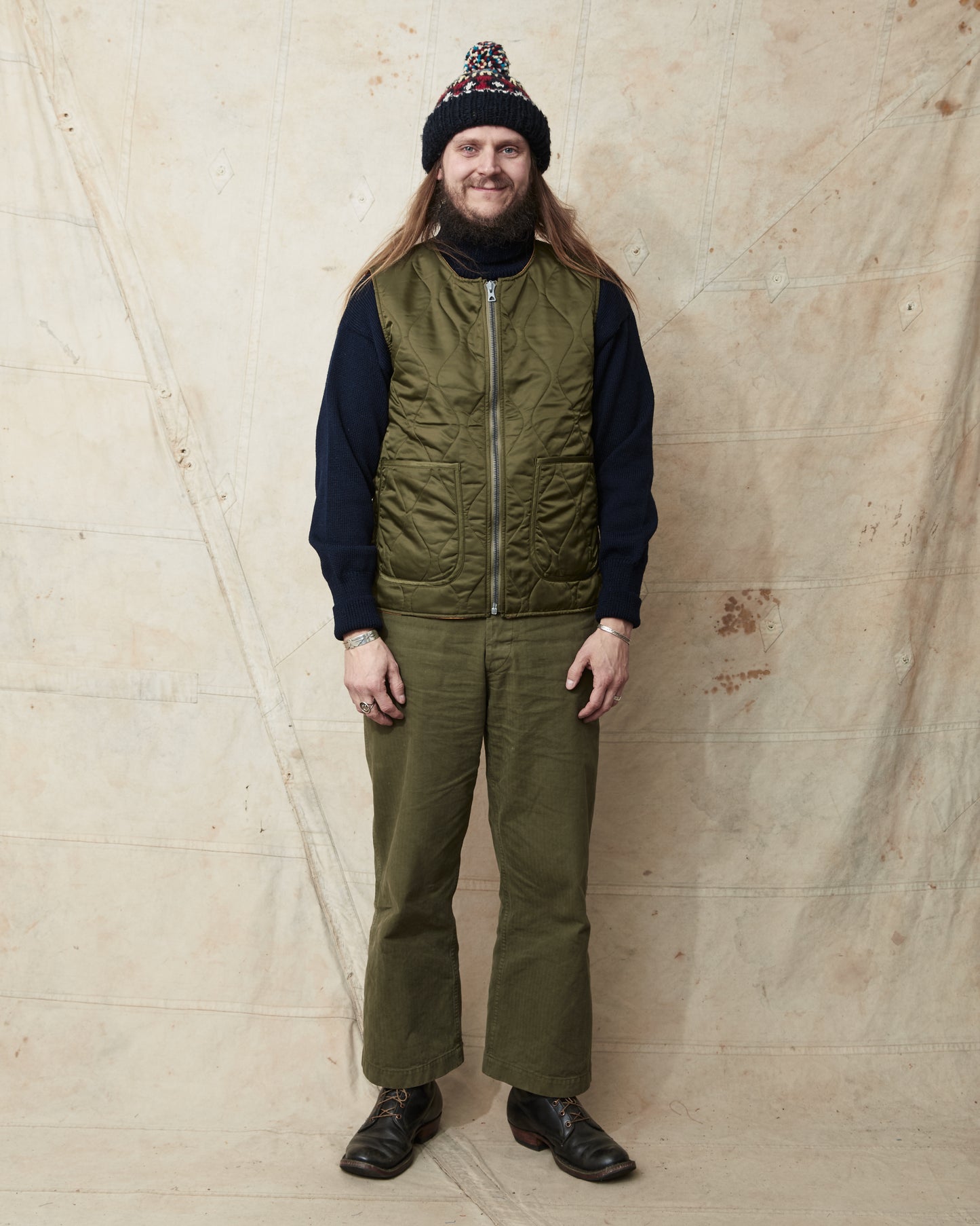 Buzz Rickson's BR15749 Line Crewman Reversible Vest