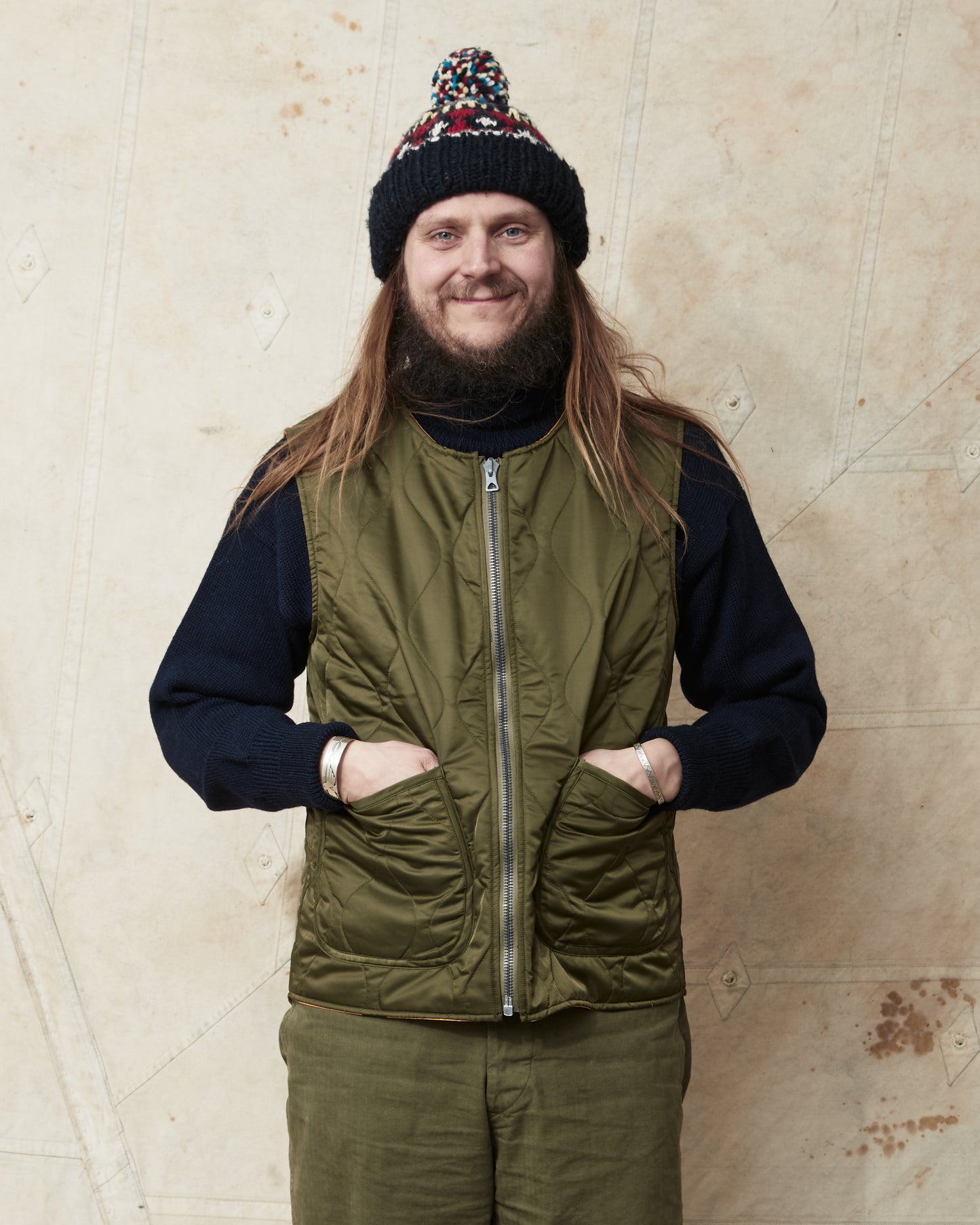 Buzz Rickson's BR15749 Line Crewman Reversible Vest