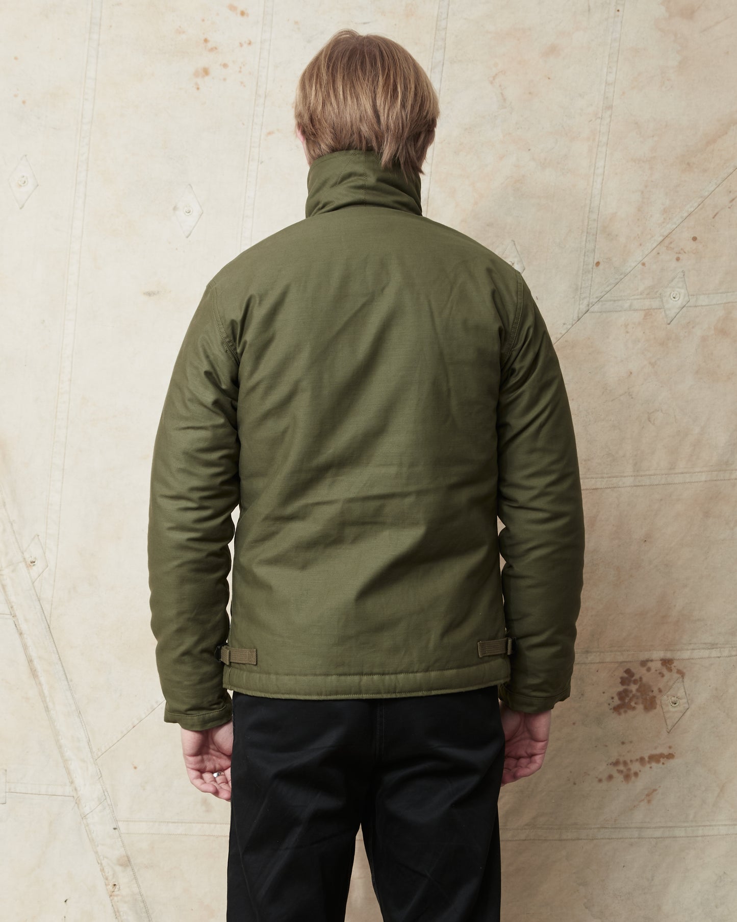 Buzz Rickson's BR14956 Type A-2 Intermediate Cold Weather Deck Jacket Olive Drab