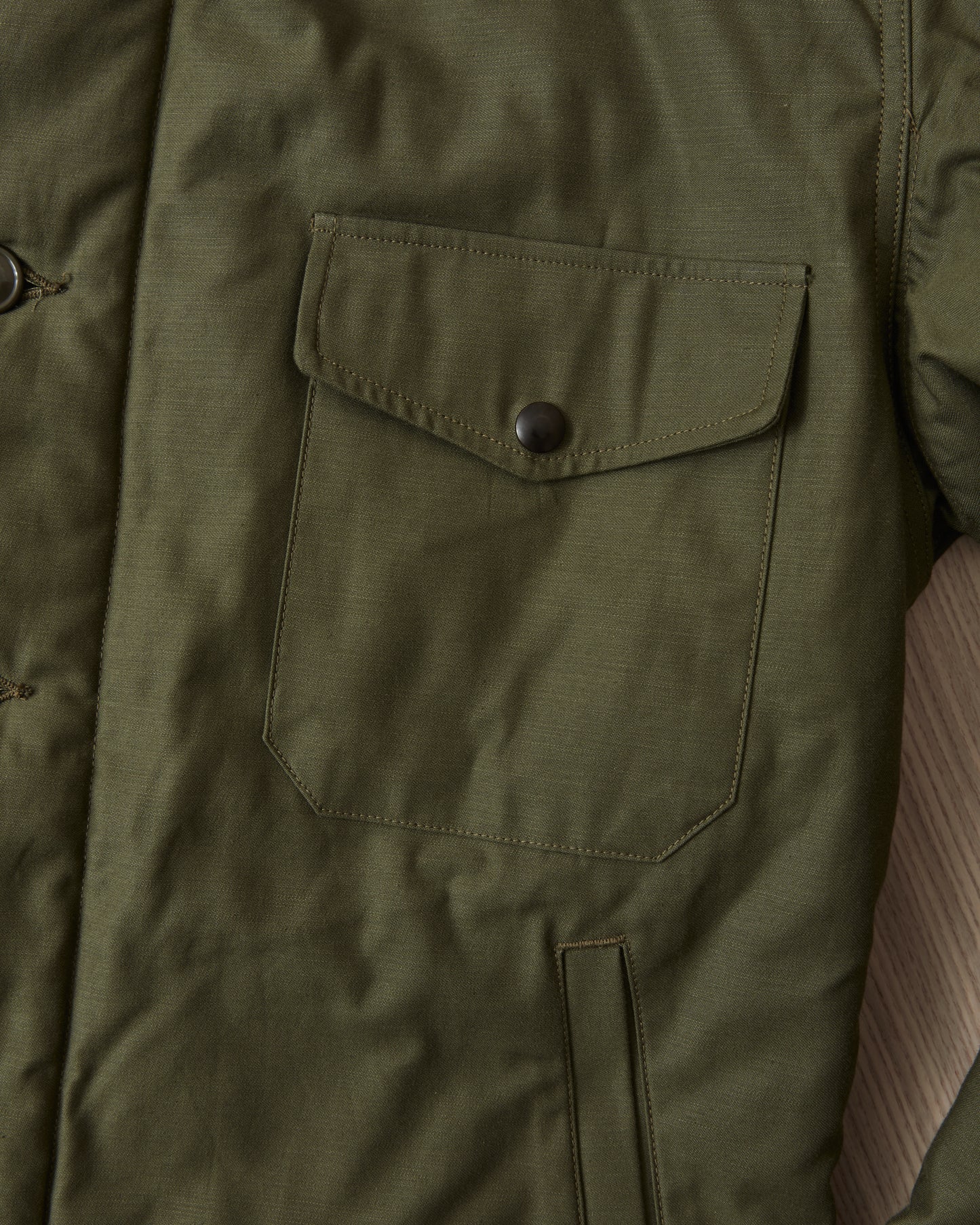 Buzz Rickson's BR14956 Type A-2 Intermediate Cold Weather Deck Jacket Olive Drab