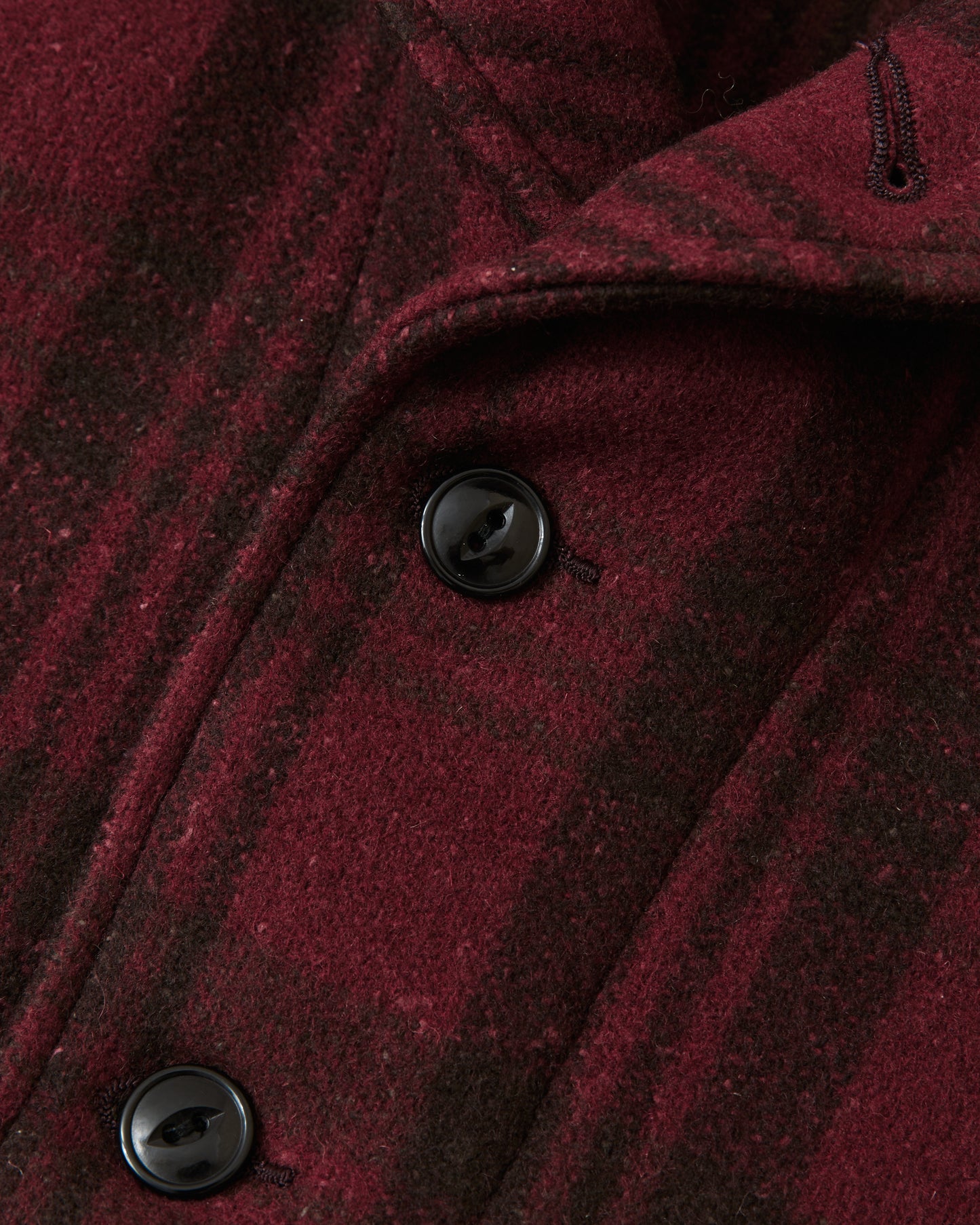 Buzz Rickson's BR15752 Red Wool Plaid Jacket Civilian Conservation Corps