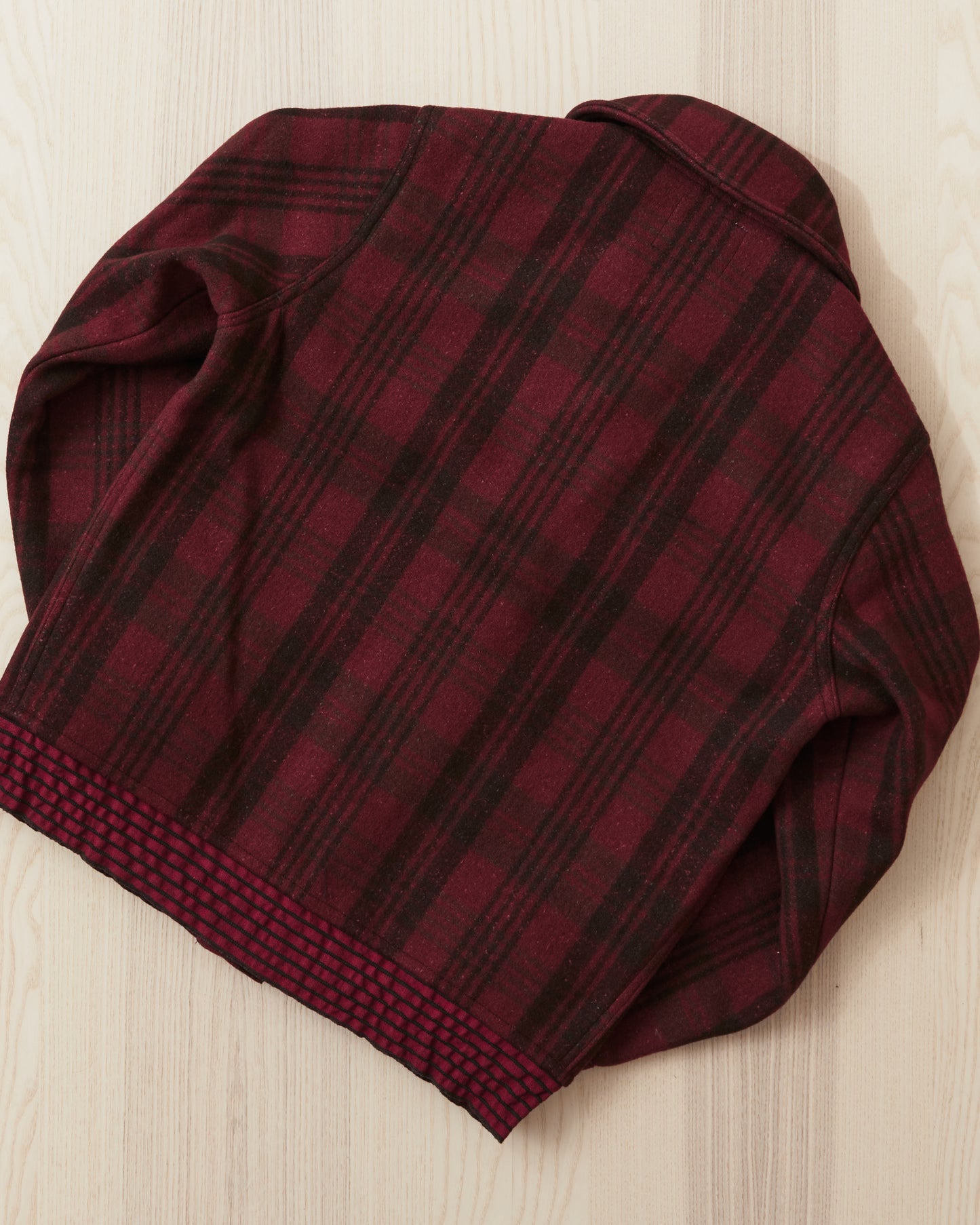 Buzz Rickson's BR15752 Red Wool Plaid Jacket Civilian Conservation Corps