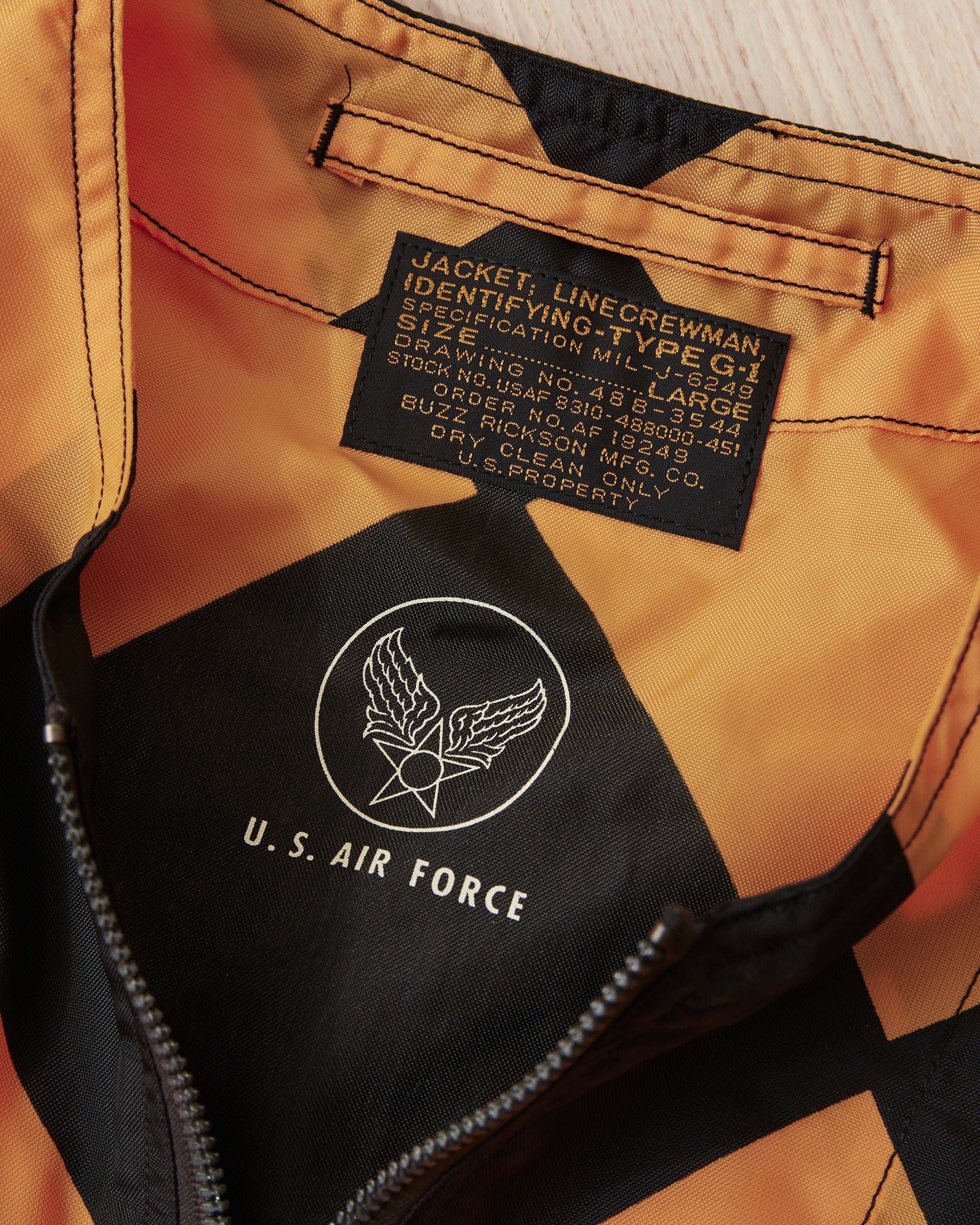 Buzz Rickson's BR15748 Line Crewman G-1 Jacket – Second Sunrise