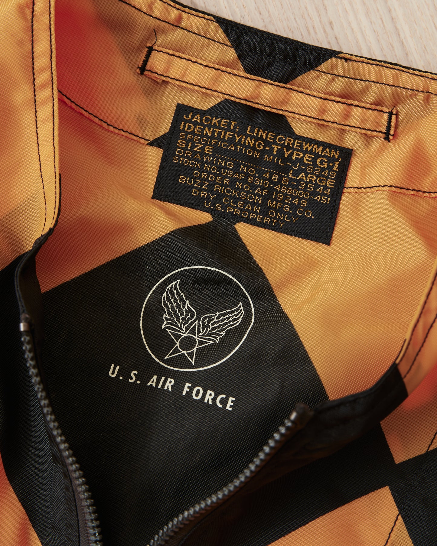 Buzz Rickson's BR15748 Line Crewman G-1 Jacket