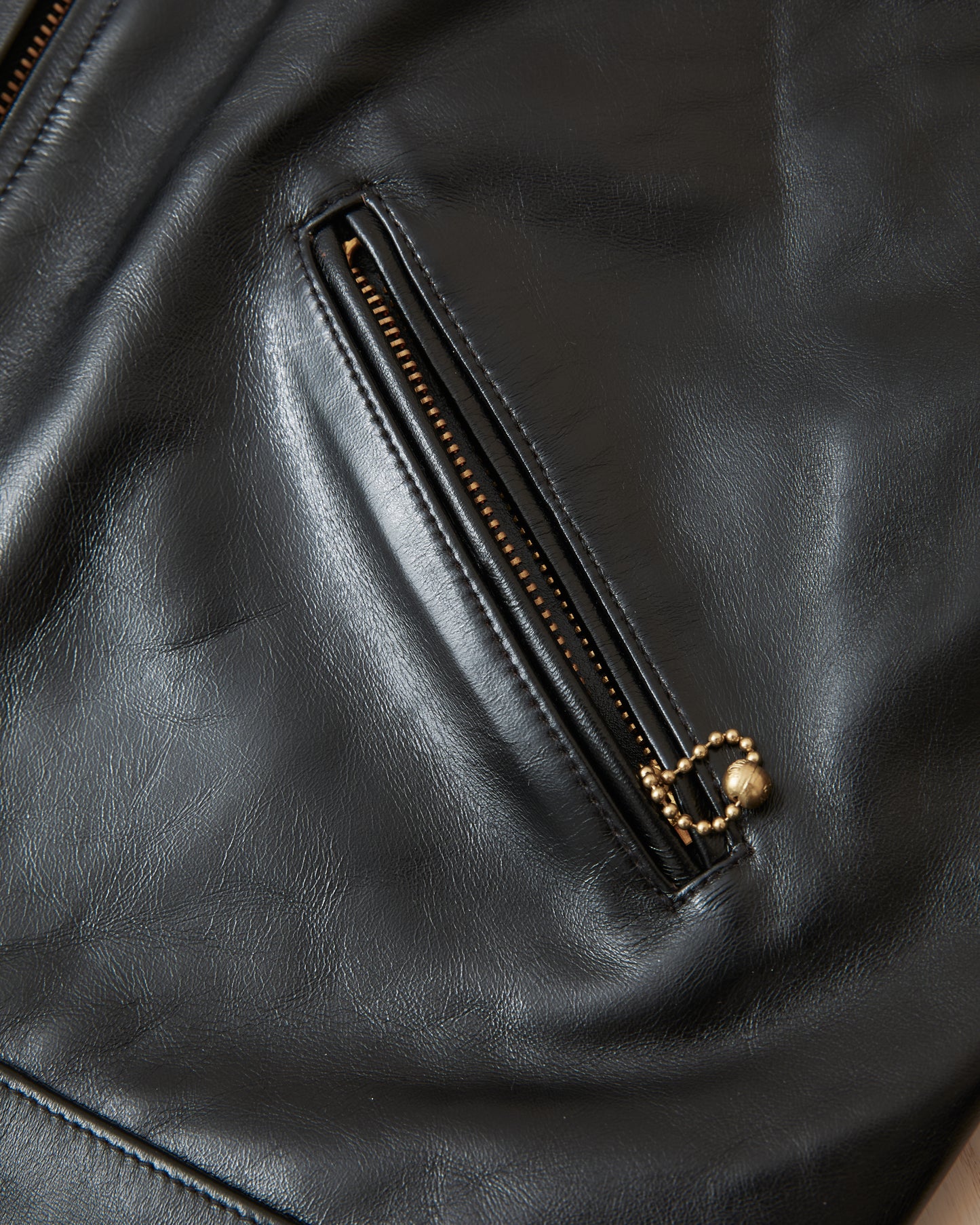 Bryceland's Brent Horsehide Leather Jacket Black