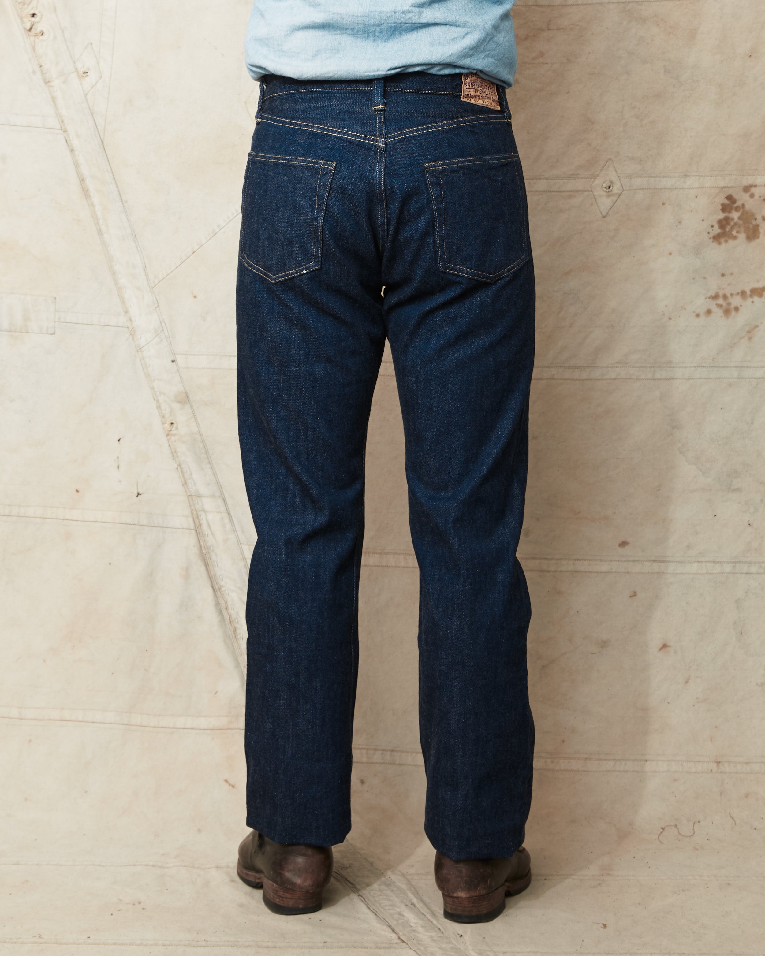 Buzz Rickson's World War II Waist Overalls Jeans BR43041 – Second