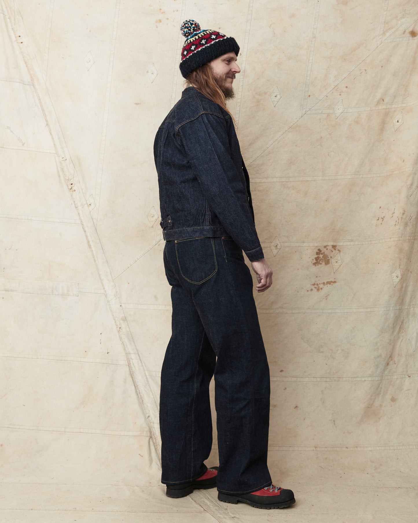 Sugar Cane & Co. SC11936 / 13oz Type 1 Denim Blouse 1936 Model