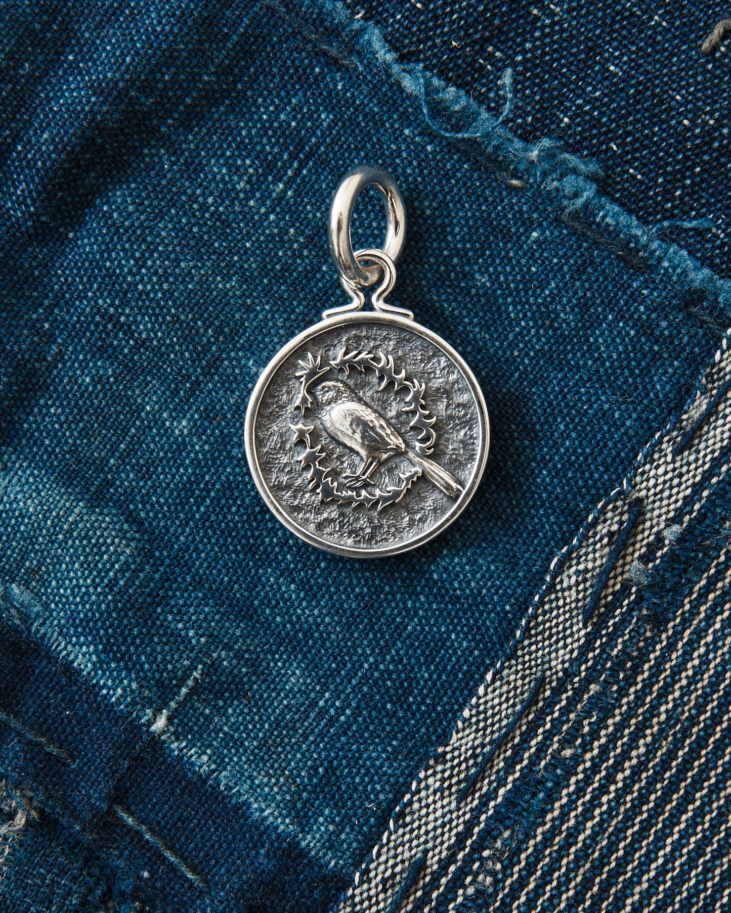 O.P Jewellery Skata Skata Barbed Wire Magpie Pendant