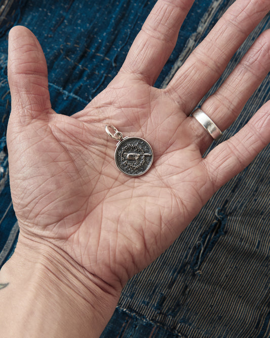 O.P Jewellery Skata Skata Barbed Wire Magpie Pendant