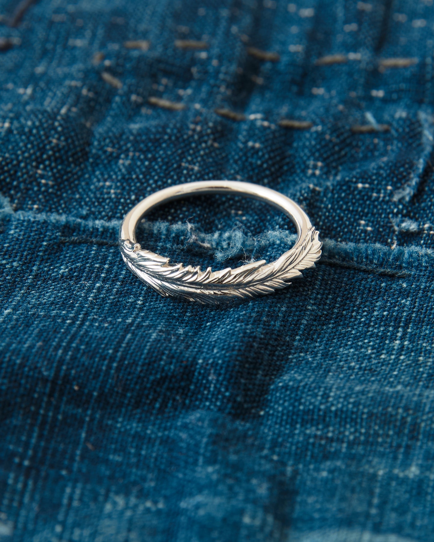 O.P Jewellery Skata Skata Feather Ring