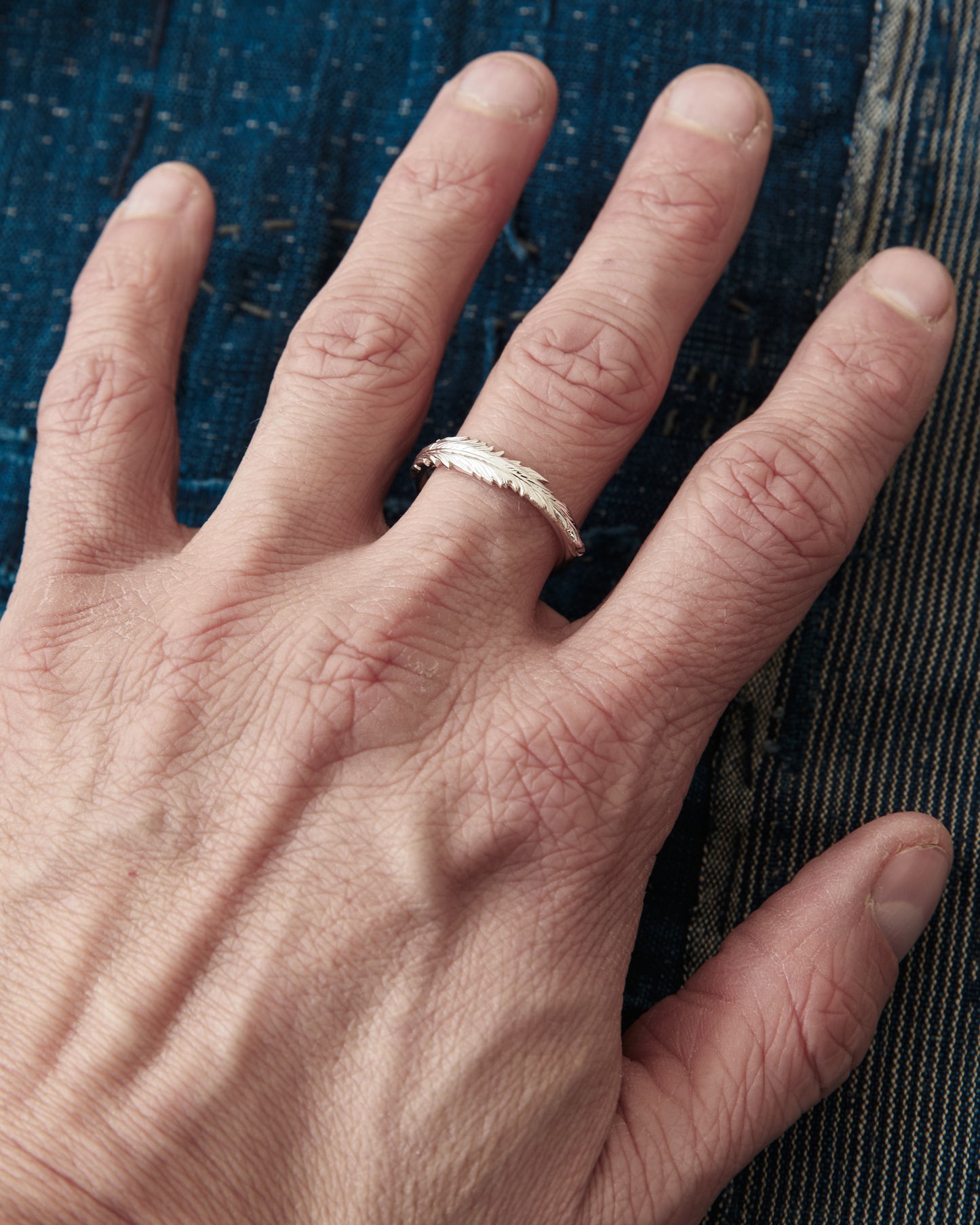 O.P Jewellery Skata Skata Feather Ring