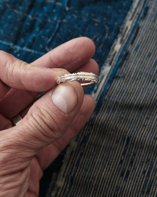 O.P Jewellery Skata Skata Feather Ring