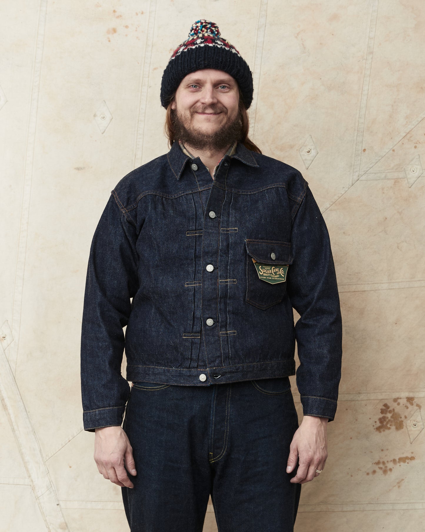 Sugar Cane & Co. SC11936 / 13oz Type 1 Denim Blouse 1936 Model