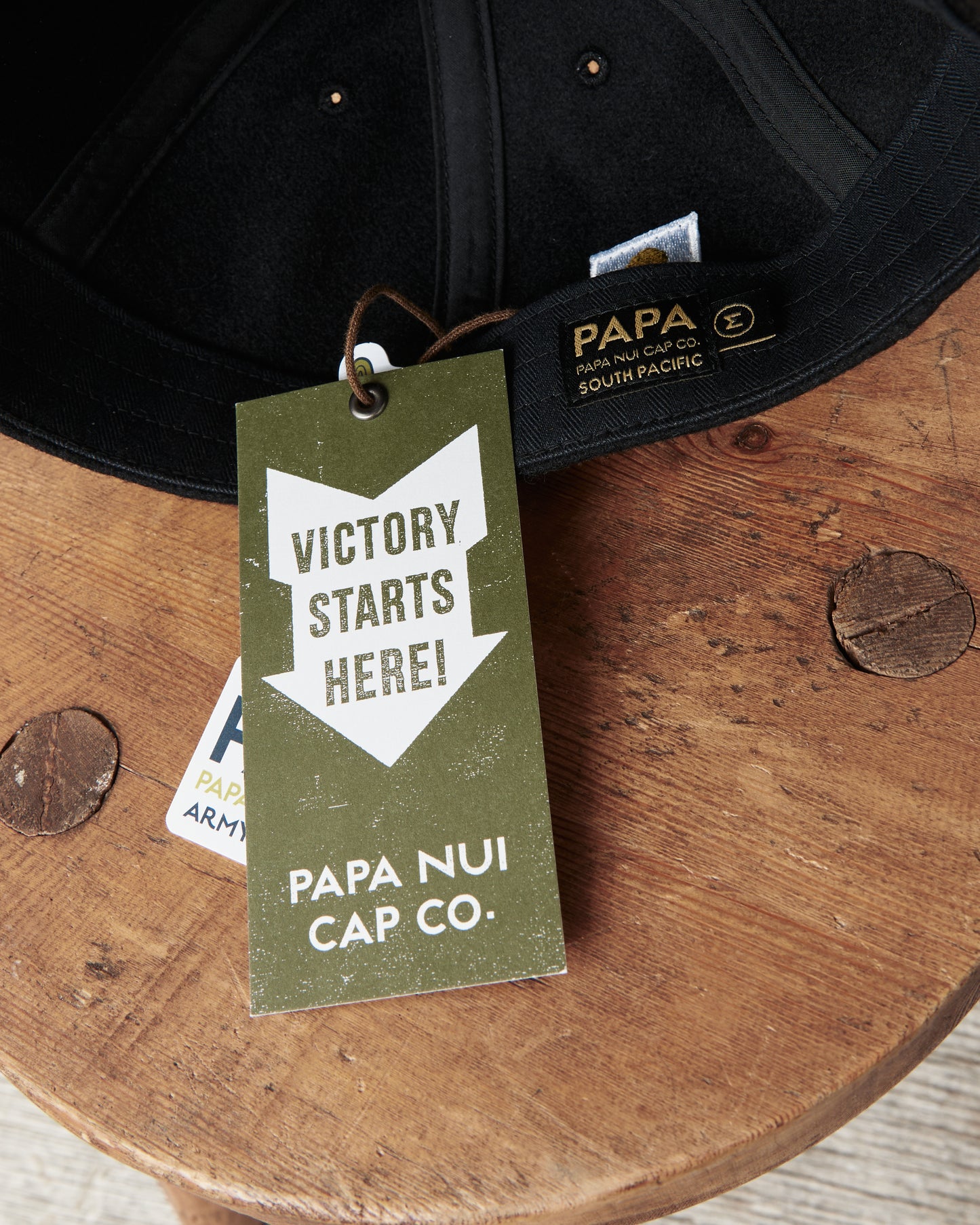 Papa Nui Cap Co. Mike Force Wool Cap
