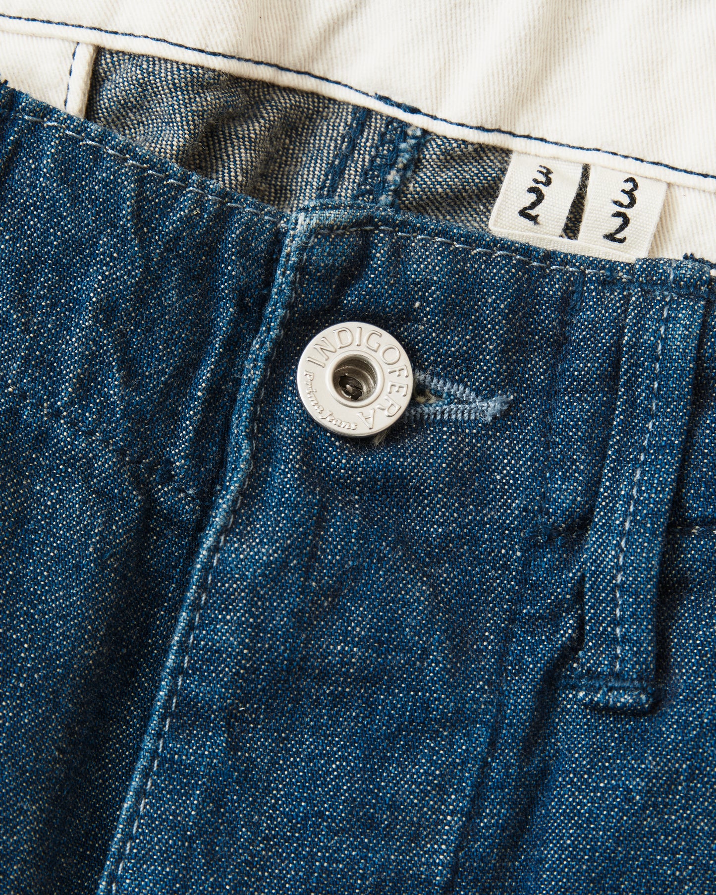 Second Hand Indigofera Heyes 40's Navy Denim Pants W32/L32