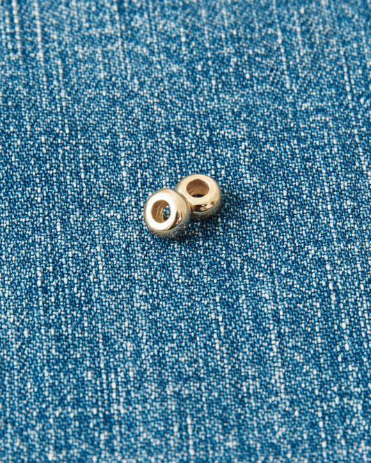 Larry Smith 18K Gold Plain Bead OT-B0001-18KYG