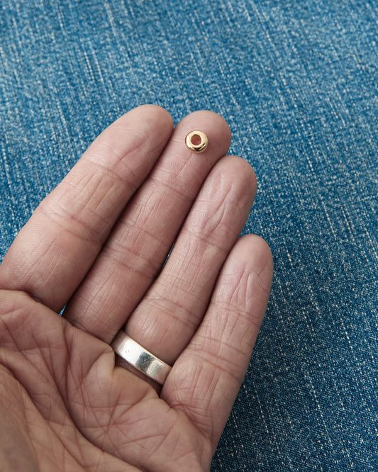 Larry Smith 18K Gold Plain Bead OT-B0001-18KYG