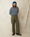 OrSlow 5210 USMC Herringbone Trouser Wide Fit Dark Olive
