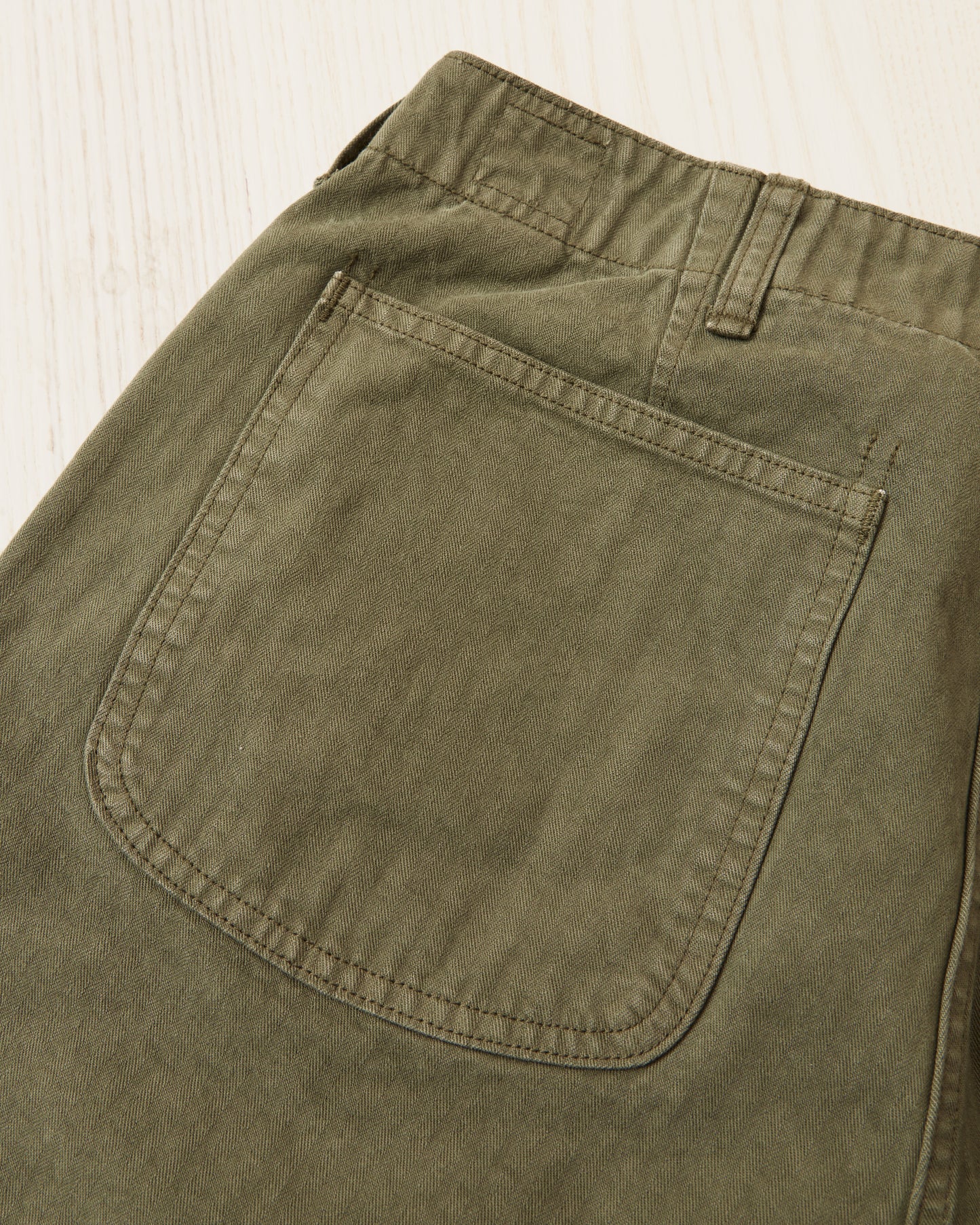 OrSlow 5210 USMC Herringbone Trouser Wide Fit Dark Olive