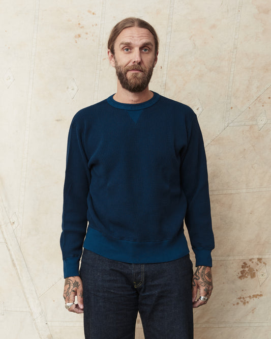 Whitesville WV69643 Long Sleeve Thermal Sweatshirt Navy