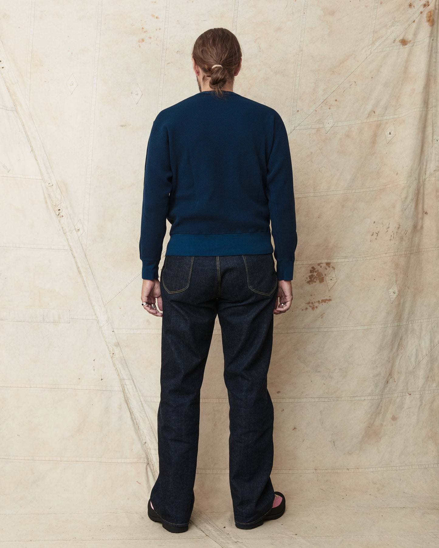 Whitesville WV69643 Long Sleeve Thermal Sweatshirt Navy