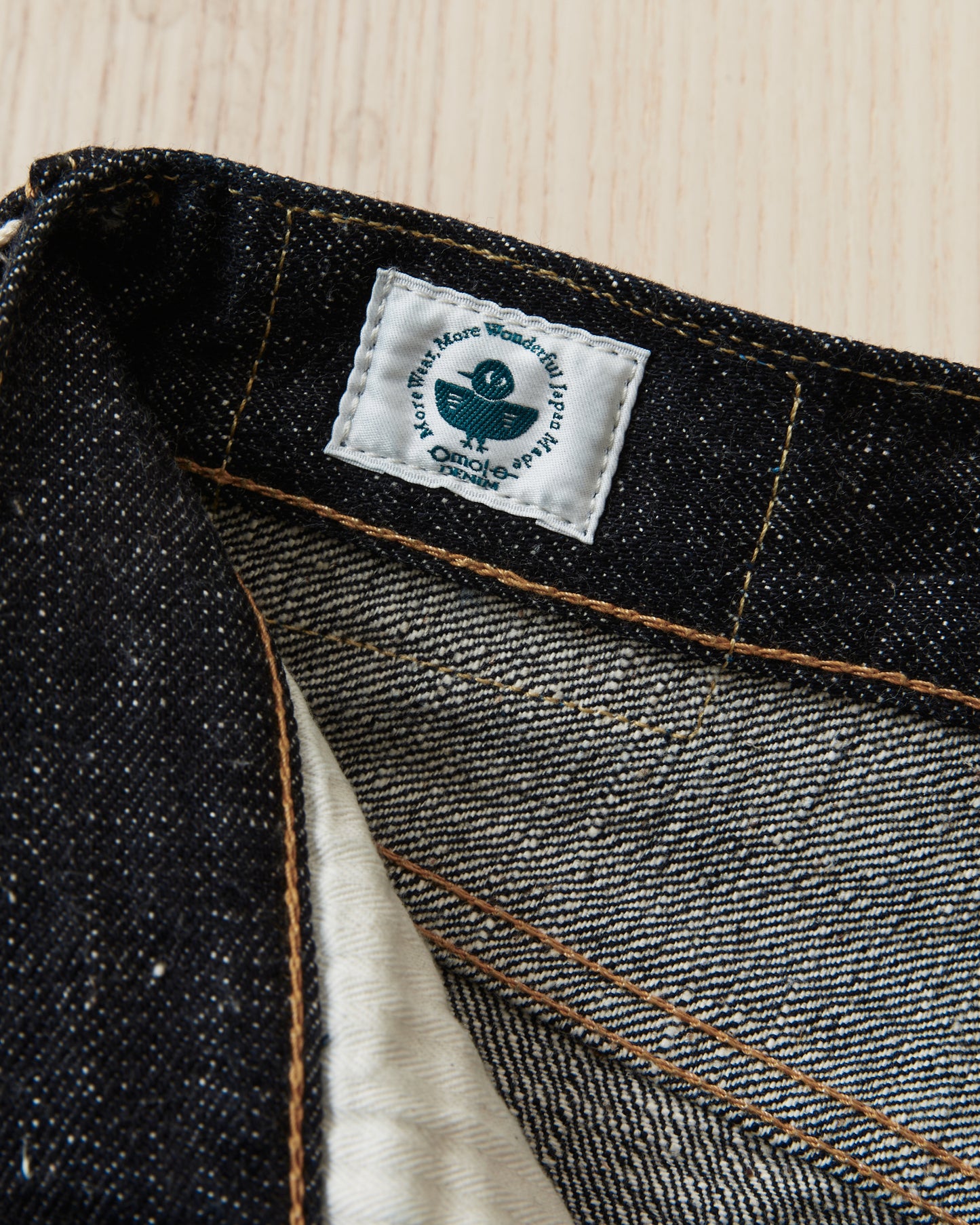 Omoto Denim 0811 15,5oz Slub-nep Denim Loose Fit Jeans