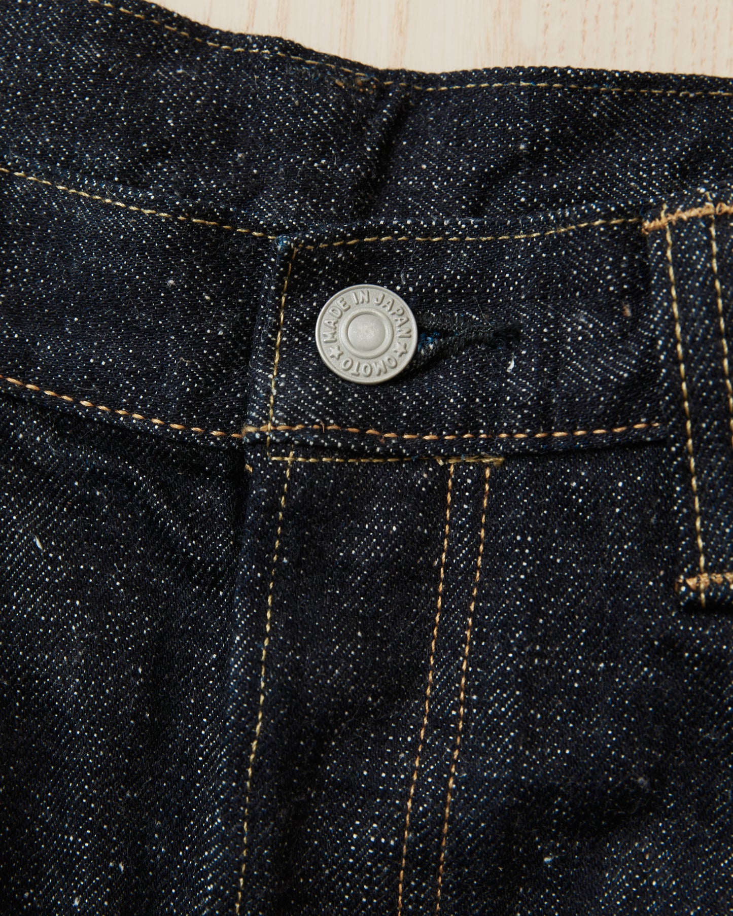 Omoto Denim 0811 15,5oz Slub-nep Denim Loose Fit Jeans