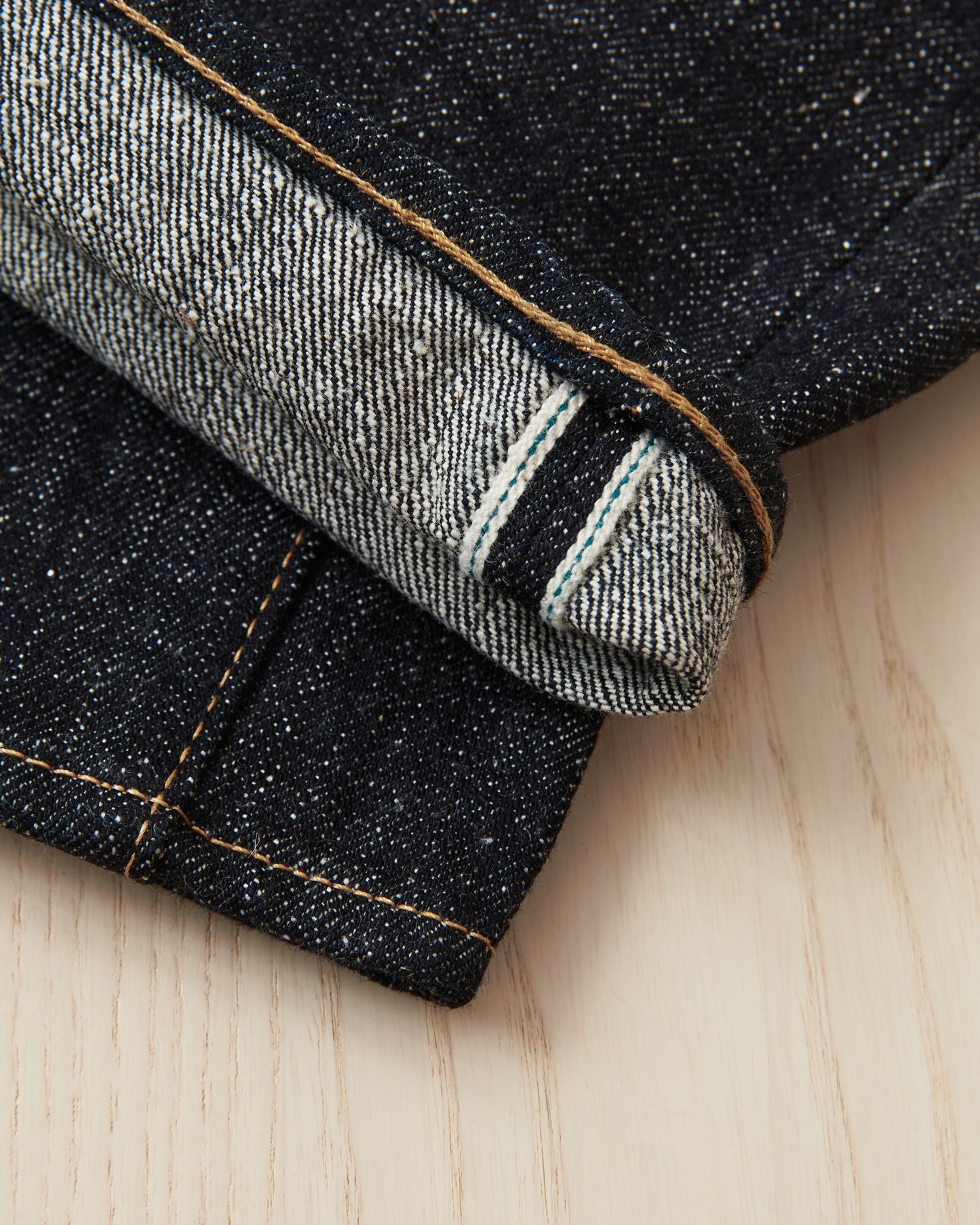 Omoto Denim 0811 15,5oz Slub-nep Denim Loose Fit Jeans