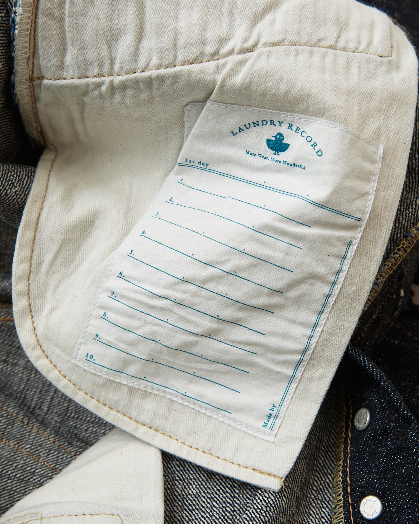 Omoto Denim 0811 15,5oz Slub-nep Denim Loose Fit Jeans