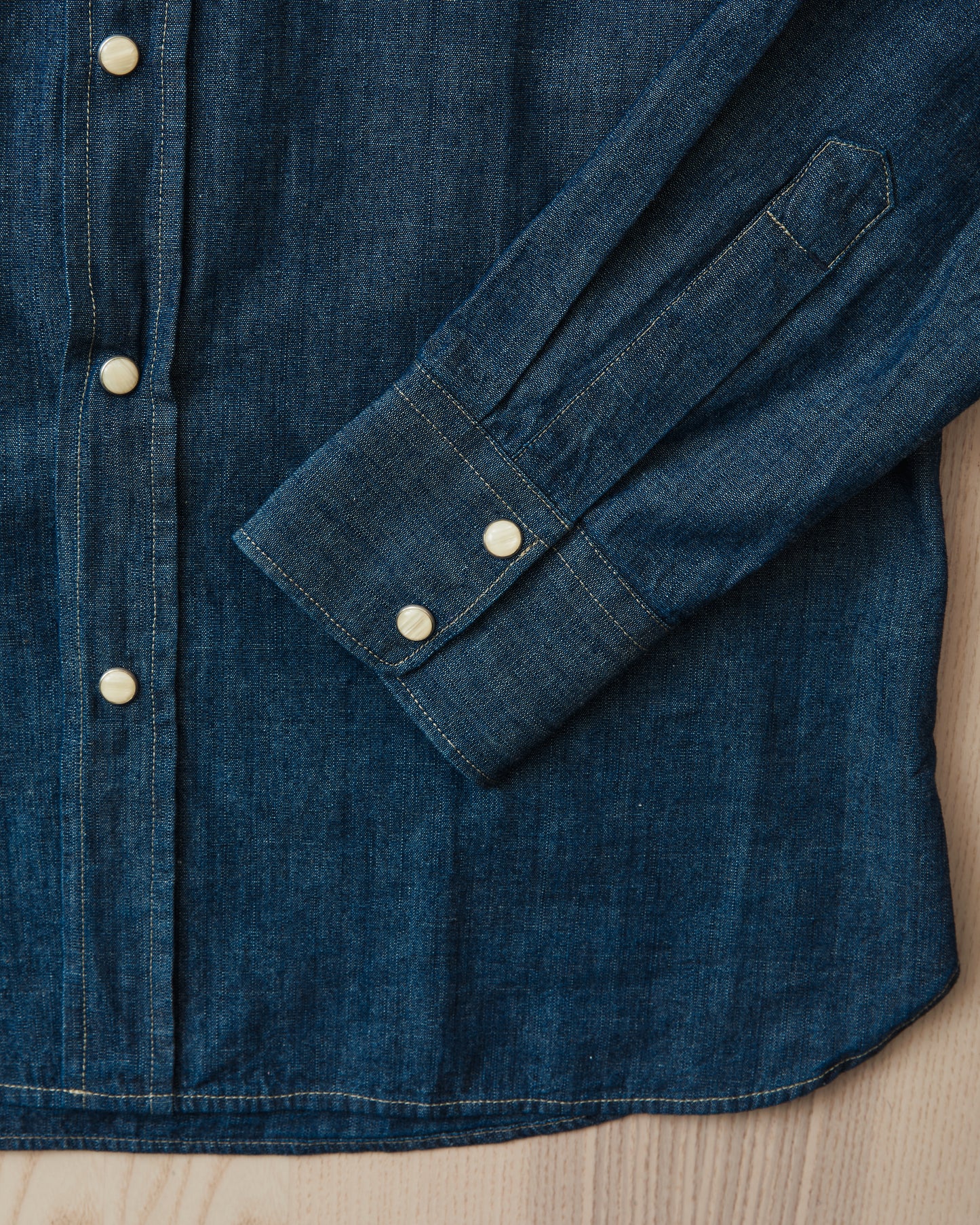 Indigofera Sideras Indigo Chambray Shirt