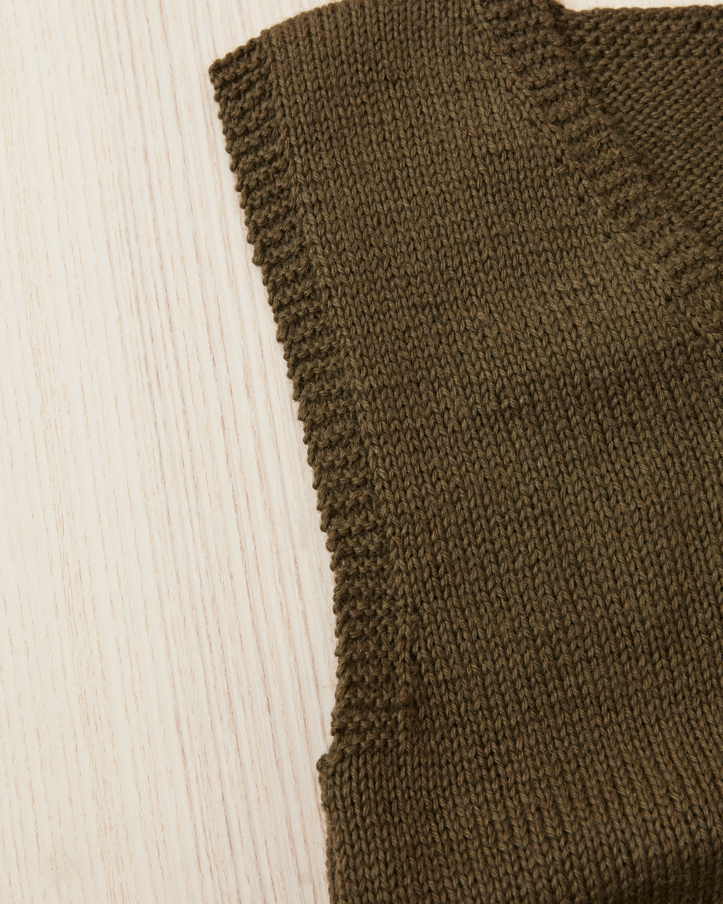 Vintage WWII Era Red Cross Wool Knit Sweater Vest