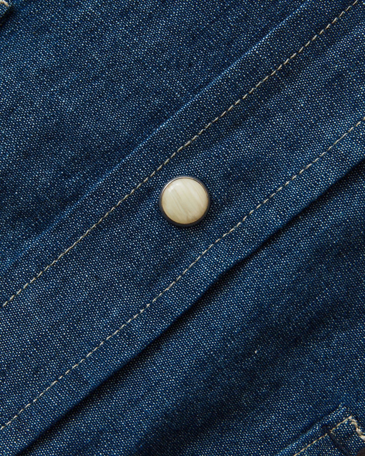 Indigofera Sideras Indigo Chambray Shirt